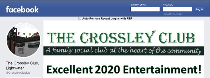 The Crossley Club - Diary of events